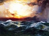 Sunset after a Storm by Thomas Moran